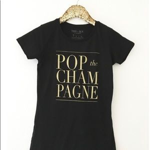 Tops - ⭐️💫Pop the Champagne Tee Tops - ⭐️💫Pop the Champagne Tee